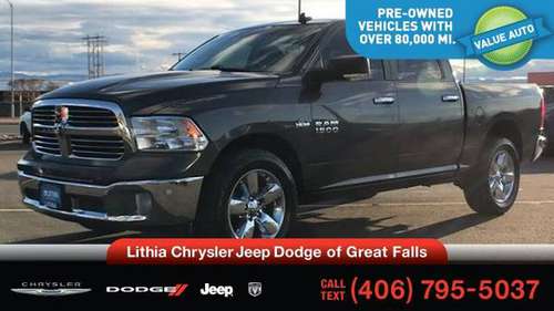 2016 Ram 1500 4WD Crew Cab 140.5 Big Horn - cars & trucks - by... for sale in Great Falls, MT