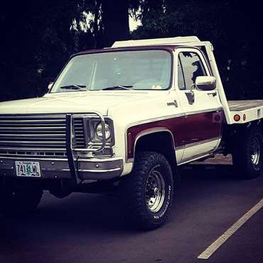 1976 chevy k20 twin stick 8speed - cars & trucks - by owner -... for sale in Banks, OR