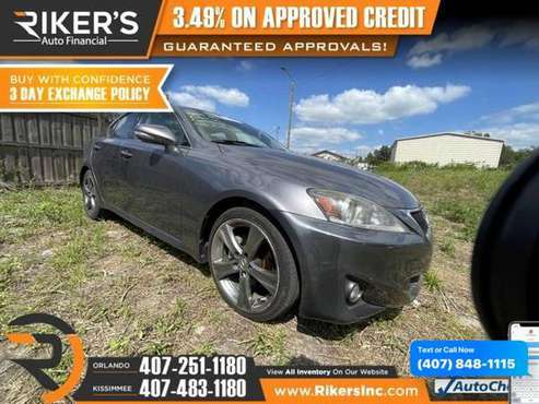 2012 Lexus IS 250 RWD - Call/Text - - by dealer for sale in Kissimmee, FL