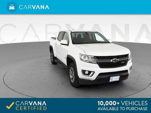 2016 Chevy Chevrolet Colorado Crew Cab Z71 Pickup 4D 5 ft pickup White for sale in Springfield, MA