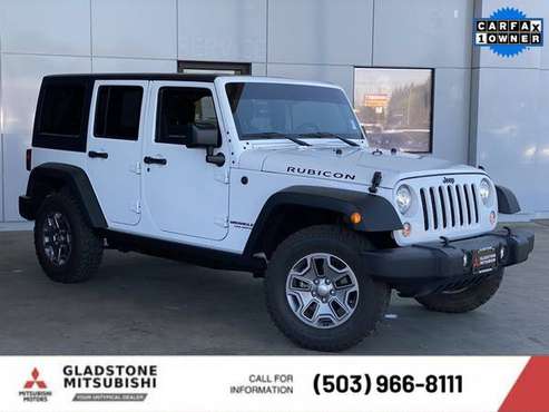 2017 Jeep Wrangler 4x4 4WD Unlimited Rubicon SUV for sale in Milwaukie, OR