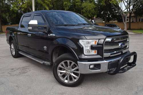 2015 FORD F150 KING RANCH 4X4 CREW CAB ECOBOOST - cars & trucks - by... for sale in Hollywood, FL