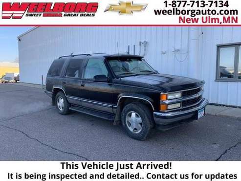 1999 Chevrolet Tahoe #21004C - cars & trucks - by dealer - vehicle... for sale in New Ulm, MN