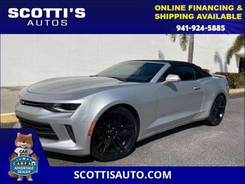 2017 Chevrolet Camaro 1LT~CONVERTIBLE~ CLEAN CARFAX~ AWESOME... for sale in Sarasota, FL