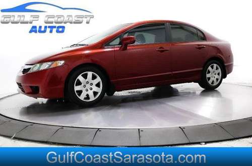 2009 Honda CIVIC LX SEDAN SERVICED NEW TIRES FL CAR L@@K - cars &... for sale in Sarasota, FL