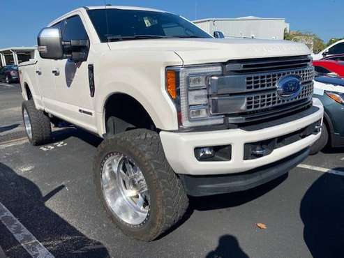 2017 F-250 SUPER CREW PLATINUM HUGE LIFT STANDOUT FROM THE CROWD -... for sale in Jacksonville, FL