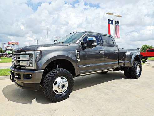 2017 FORD F-350 Dually Platinum 4X4 & More In Stock! for sale in Houston, TX