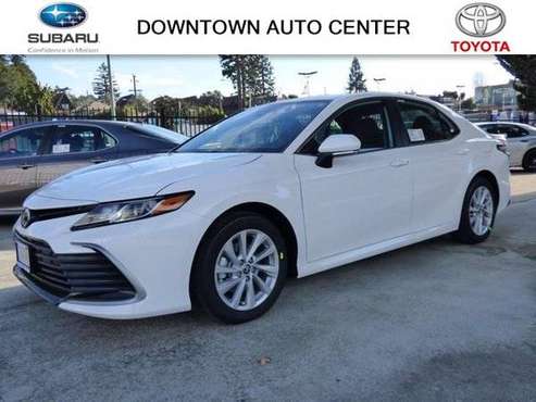 2022 Toyota Camry LE sedan Super White - - by dealer for sale in Oakland, CA