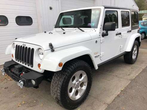 2013 Jeep Wrangler Unlimited Sahara 4x4 - Hardtop - Very Clean and... for sale in binghamton, NY