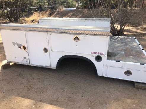 used service bed from 04 ford f450 for sale in Acton, CA
