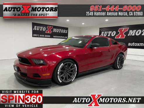 2012 Ford Mustang 2dr Cpe Premium - - by dealer for sale in Norco, CA
