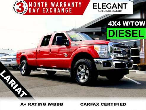 2012 Ford Super Duty F-350 Lariat long bed 4x4 1 ton super clean US TR for sale in Beaverton, OR