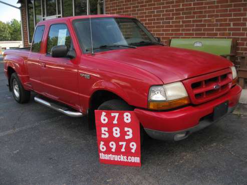 1999 FORD RANGER EXTENDED CAB STEPSIDE for sale in Locust Grove, GA