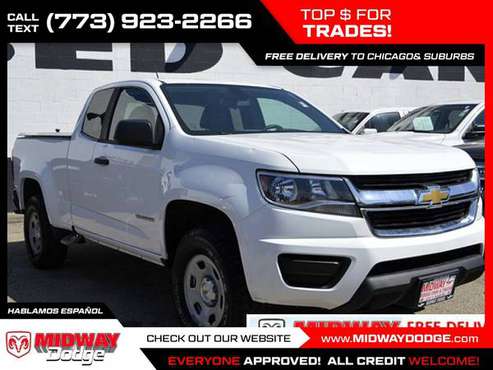 2018 Chevrolet Colorado Work Truck Extended Cab FOR ONLY 305/mo! for sale in Chicago, IL