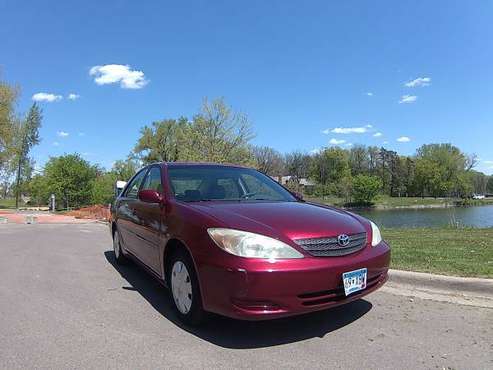 2002 Toyota Camry LE - - by dealer - vehicle for sale in Saint Paul, MN