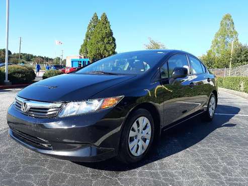 2012 HONDA CIVIC LX! ZERO ACCIDENTS! EXCELLENT CONDITION! - cars &... for sale in Norcross, GA