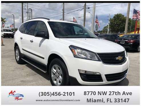 2017 Chevrolet Chevy Traverse LS Sport Utility 4D LARGE SELECTION for sale in Miami, FL
