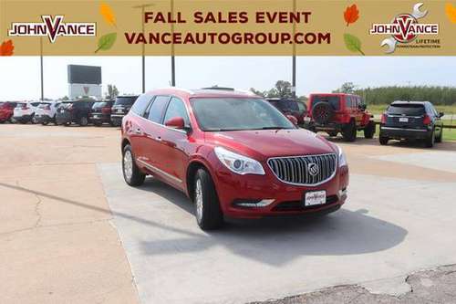 2014 Buick Enclave CRYSTAL RED TINTCOAT Best Deal!!! for sale in Guthrie, OK