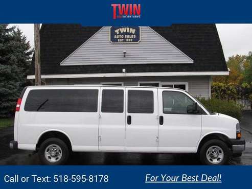 2019 Chevy Chevrolet Express Passenger LT van Summit White - cars &... for sale in Spencerport, NY