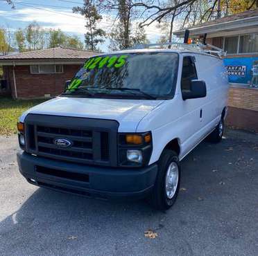 2012 Ford E-150 Cargo/Work Van with tool bins and Ladder Rack - cars... for sale in Chattanooga, TN