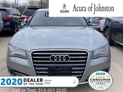 2012 Audi A8 L 4dr Sdn sedan Gray - - by dealer for sale in Johnston, IA