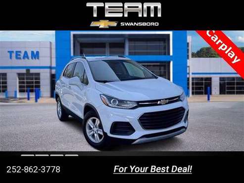 2018 Chevy Chevrolet Trax LT suv White - - by dealer for sale in Swansboro, NC