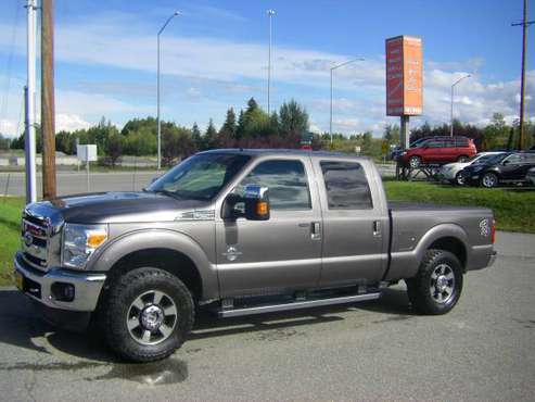 POWERSTROKE 2011 Ford F250 Crew Cab Lariat 4X4 - cars & trucks - by... for sale in Anchorage, AK