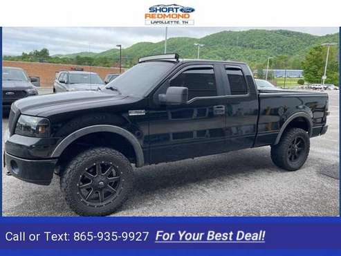 2007 Ford F150 pickup Black Clearcoat - - by dealer for sale in LaFollette, TN