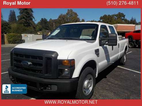 2008 Ford F-250 Super Duty Crew Cab Pickup Work Truck #127 - cars &... for sale in San Leandro, CA