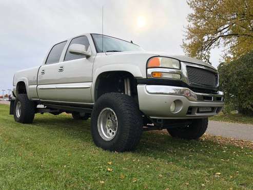Rust Free AZ 2006 GMC Sierra 2500HD Loaded Leather Lifted DVD Duramax! for sale in Pease, MN