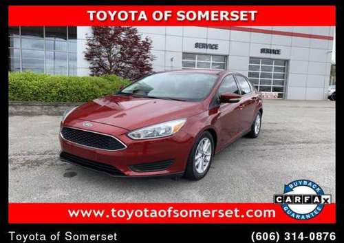 2016 Ford Focus Se - - by dealer - vehicle automotive for sale in Somerset, KY