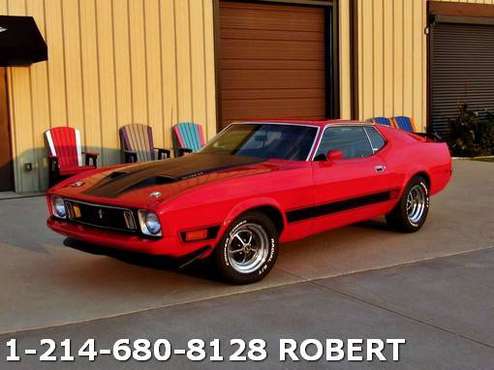 1973 Mustang Mach 1 Ram Air 351C Auto Rotisserie Restoration VIDEO for sale in Plano, TX
