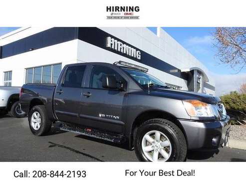 2012 Nissan Titan SV pickup Smoke - cars & trucks - by dealer -... for sale in Pocatello, ID