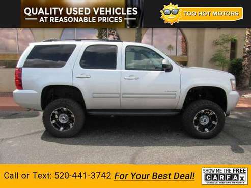 2013 Chevy Chevrolet Tahoe LT suv Silver Ice Metallic for sale in Tucson, AZ