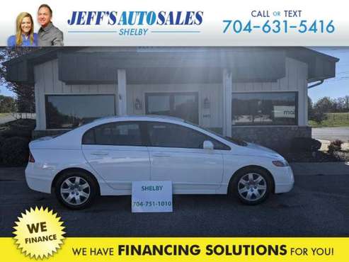 2008 Honda Civic LX Sedan AT - Down Payments As Low As $999 - cars &... for sale in Shelby, SC