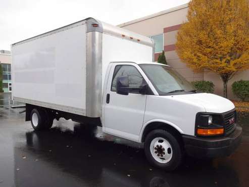 2012 GMC Savana G3500 16ft Box Truck/Van:1-Owner V8 144k Miles -... for sale in Auburn, WA