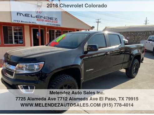 2018 Chevrolet Colorado 2WD Crew Cab 128.3 LT - cars & trucks - by... for sale in El Paso, TX