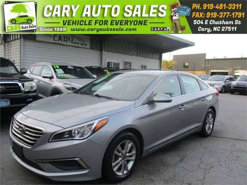 2016 HYUNDAI SONATA SE, CLEAN CARFAX! - - by dealer for sale in Cary, NC