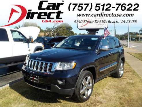 2011 Jeep Grand Cherokee OVERLAND 4X4, ONE OWNER, NAVIGATION, UCONNECT for sale in Virginia Beach, VA
