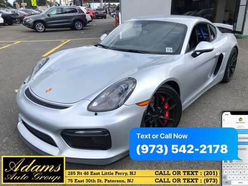 2016 Porsche Cayman 2dr Cpe GT4 - Buy-Here-Pay-Here! - cars & trucks... for sale in Paterson, NY