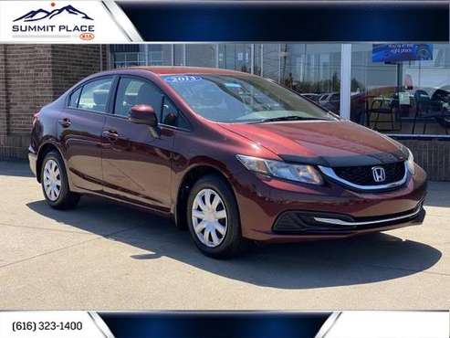 2013 Honda Civic Red BUY IT TODAY - - by dealer for sale in Grand Rapids, MI