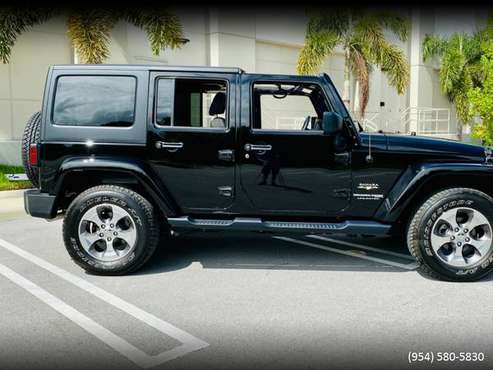 2018 Jeep Wrangler JK Unlimited Sahara for sale by GP Motorcars -... for sale in Pompano Beach, FL