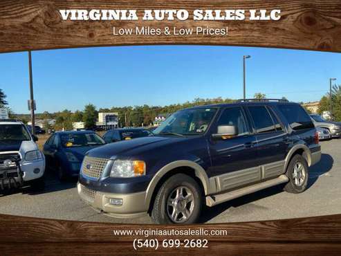 2005 FORD EXPEDITION 79K LOW MILES FULL LOADED LEATHER NAVIGATION... for sale in Fredericksburg, VA
