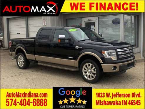 2013 Ford F-150 4WD SuperCrew 157" King Ranch ONLINE CREDIT... for sale in Mishawaka, MI