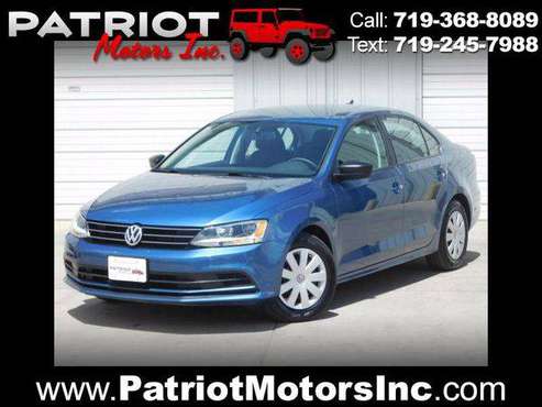 2016 Volkswagen Jetta 1.4T S w/Technology 6A - MOST BANG FOR THE BUCK! for sale in Colorado Springs, CO
