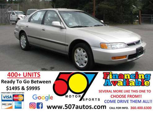 1997 Honda Accord Sdn 4dr Sdn LX Auto - - by dealer for sale in Roy, WA