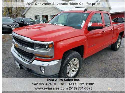 17 SILVERADO DOUBLE CAB 4WD...30K MILES..GUARANTEED CREDIT APPROVAL... for sale in Glens Falls, NY