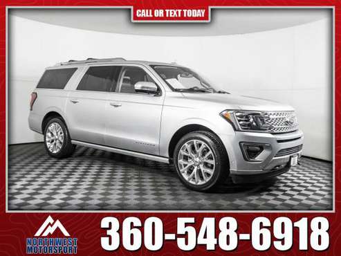 2018 Ford Expedition Max Platinum 4x4 - - by dealer for sale in Marysville, WA