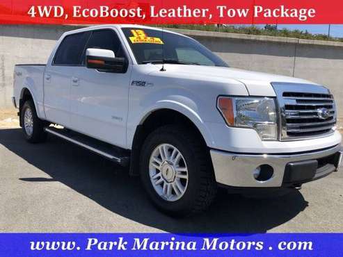 2013 Ford F-150 4x4 4WD F150 Truck Crew Cab for sale in Redding, CA