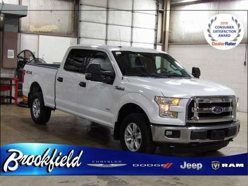 2016 Ford F150 XLT pickup White Monthly Payment of for sale in Benton Harbor, MI